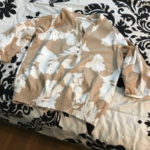 New York & Company 3/4 shirt